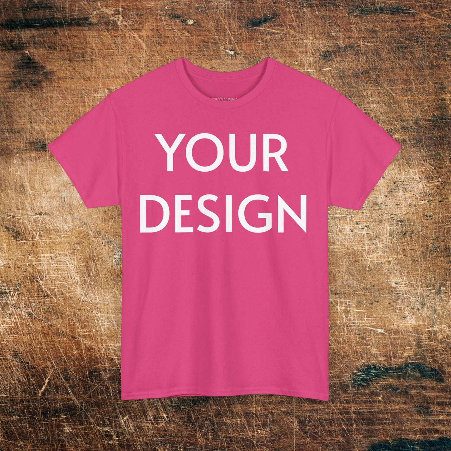 Custom Design T-Shirt — Personalized Print