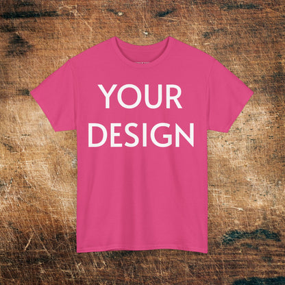 Custom Design T-Shirt — Personalized Print