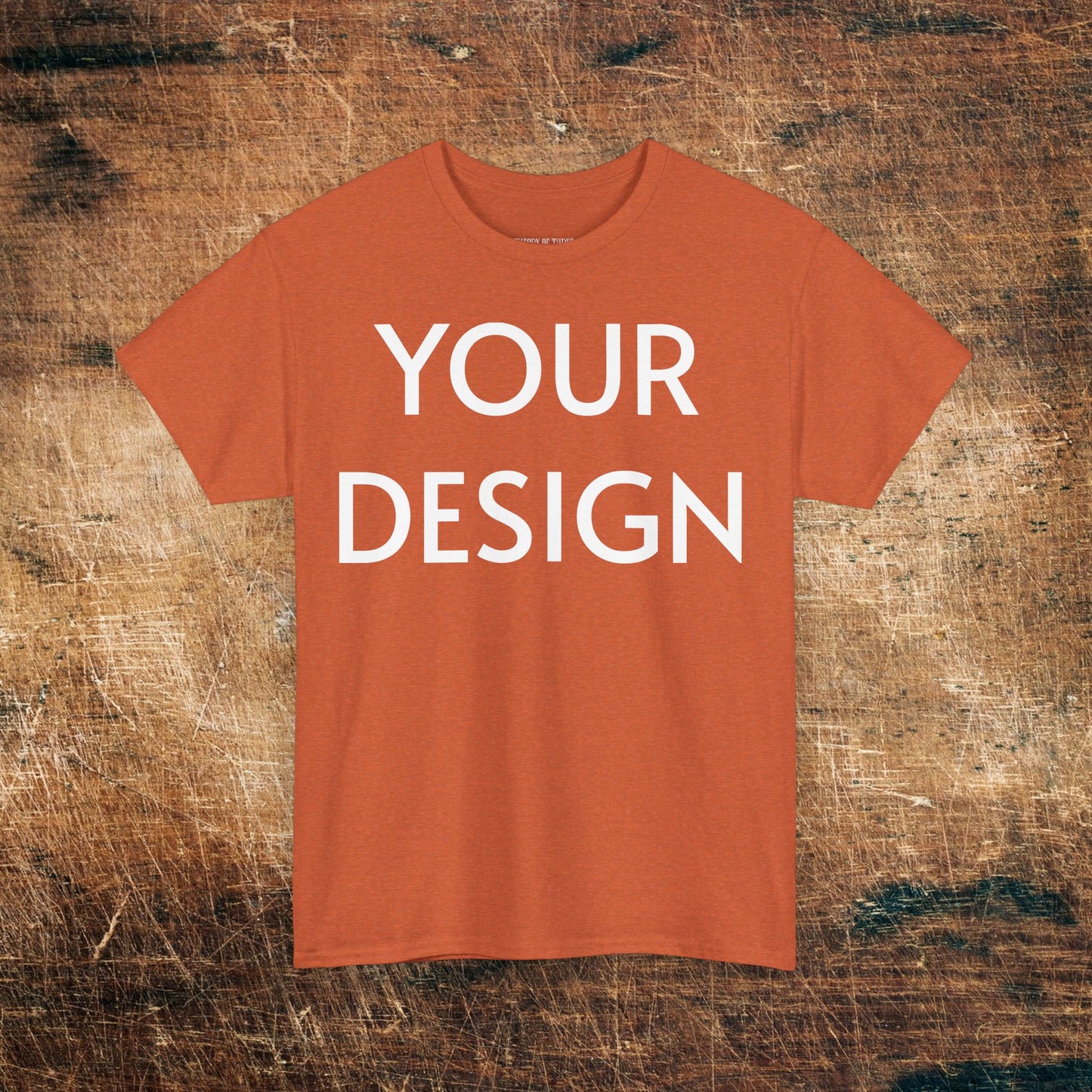 Custom Design T-Shirt — Personalized Print