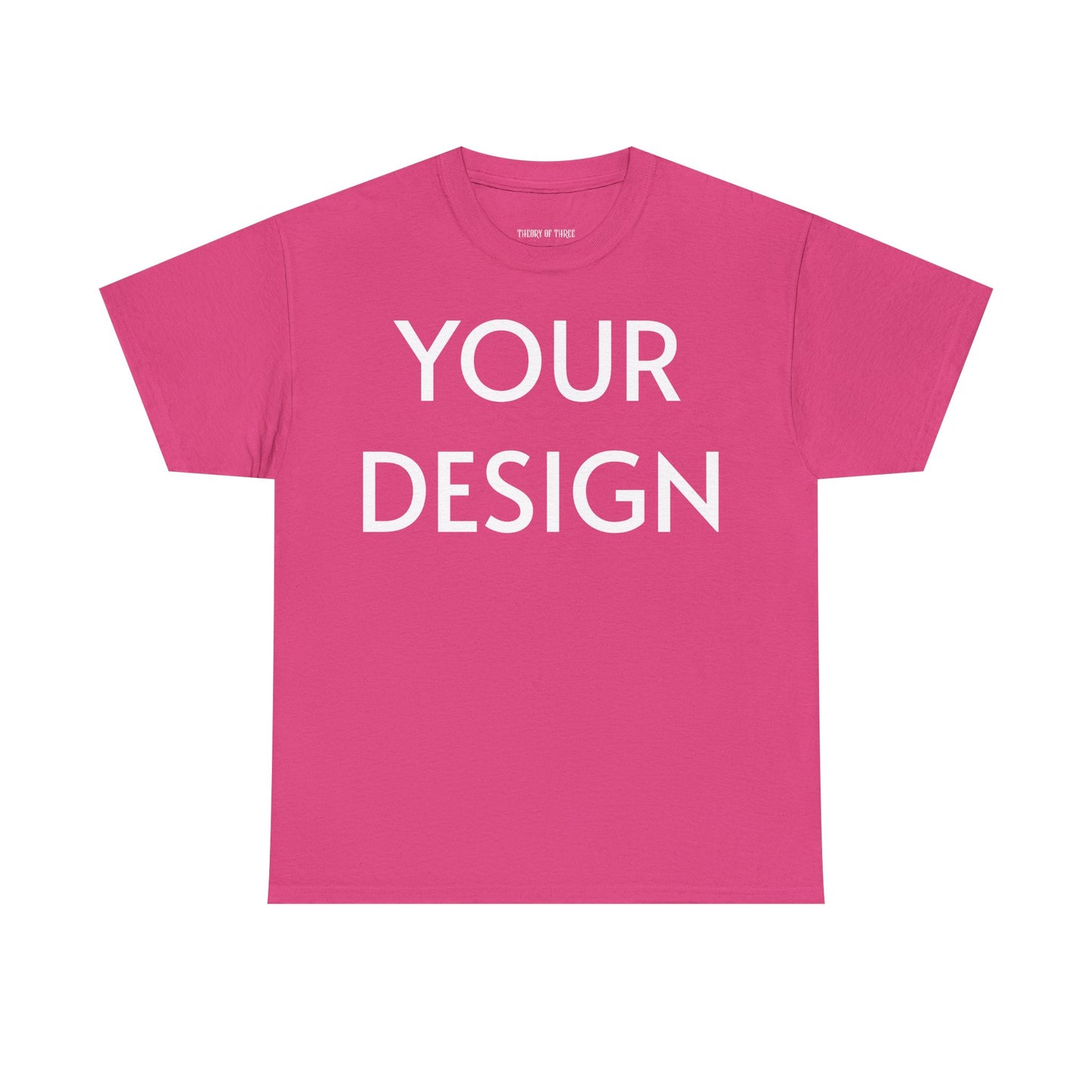 Custom Design T-Shirt — Personalized Print