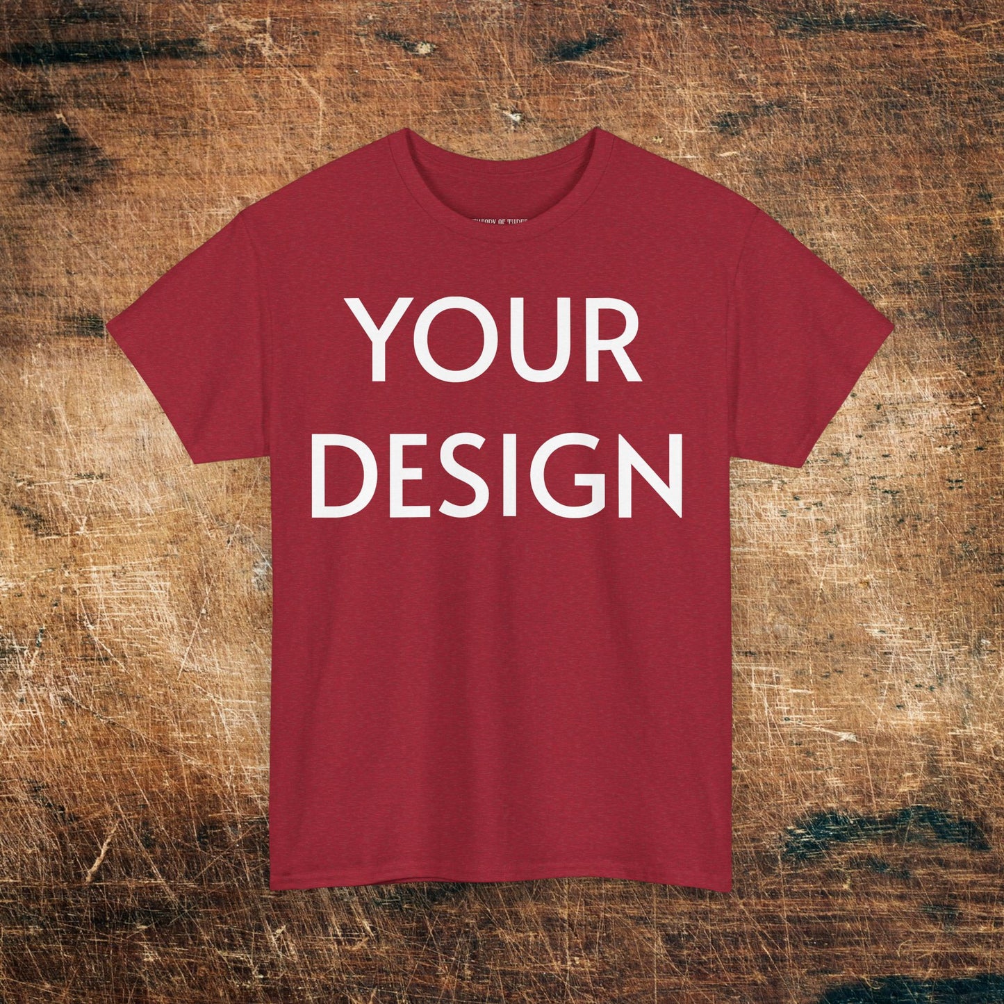 Custom Design T-Shirt — Personalized Print