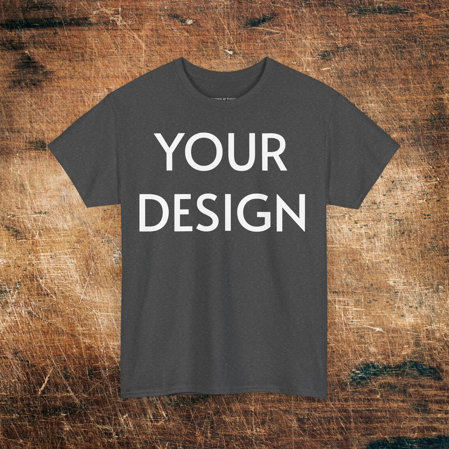 Custom Design T-Shirt — Personalized Print