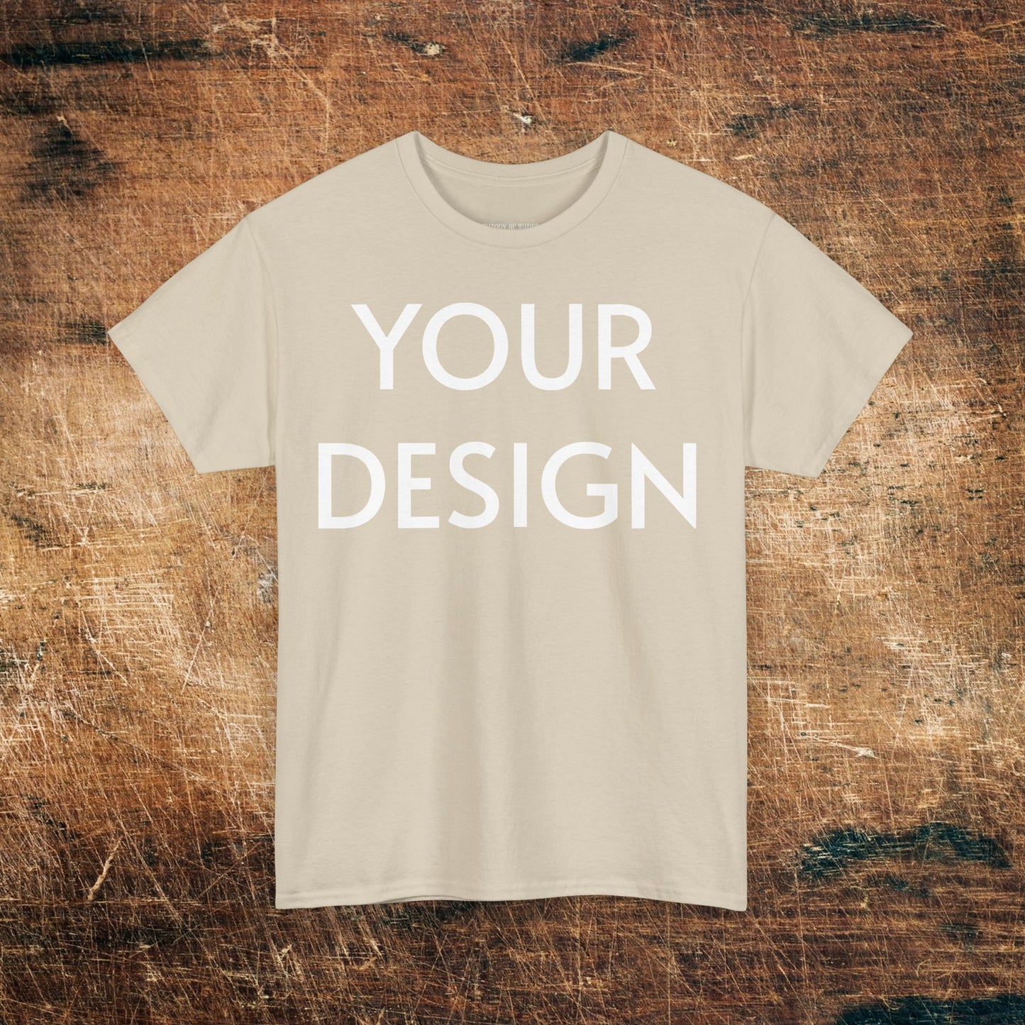 Custom Design T-Shirt — Personalized Print