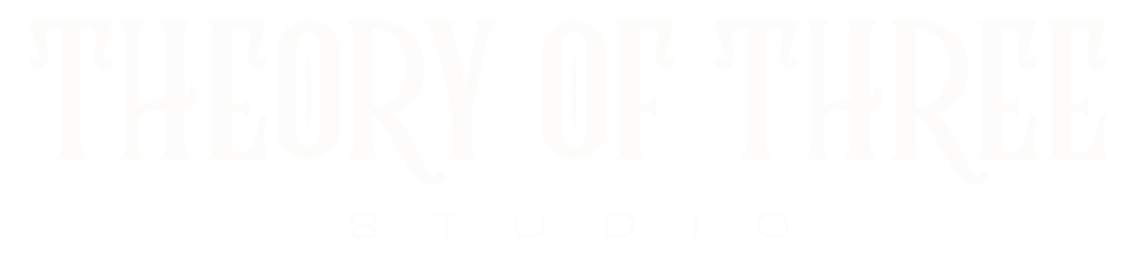 Theory Of Three Studio